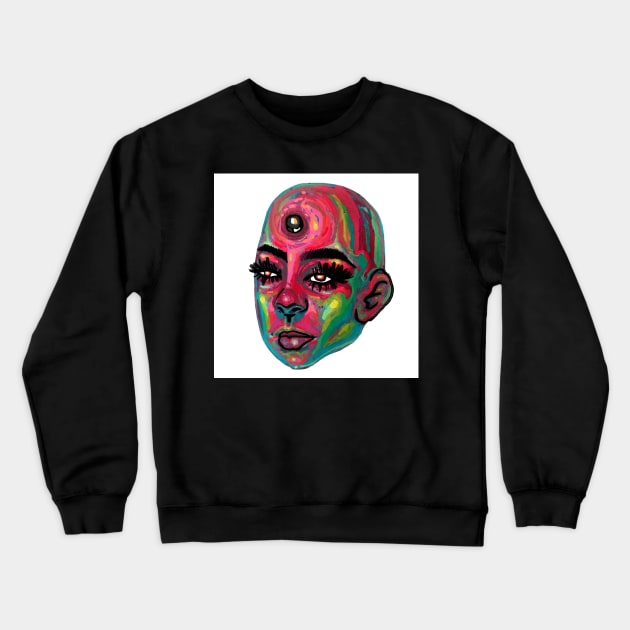 Mind Gem Crewneck Sweatshirt by Art by Ergate